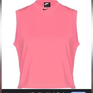Nike Women's pink muscle tank size XL